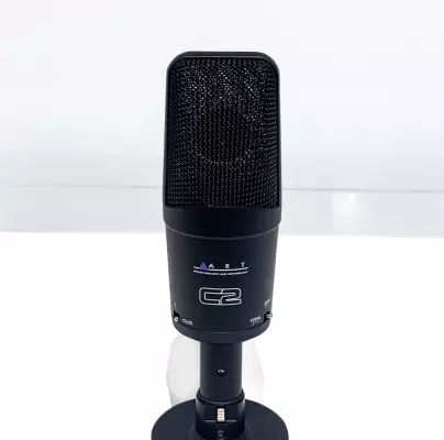 ART Pro Audio - C2 Cardioid Side Address Studio Microphone with Pad & Roll Off